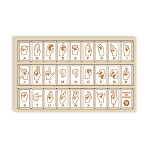 Sign Language Tiles
