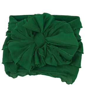 Green Bow Headband