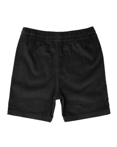 8yrs, 12yrs Line Up Shorts in Black