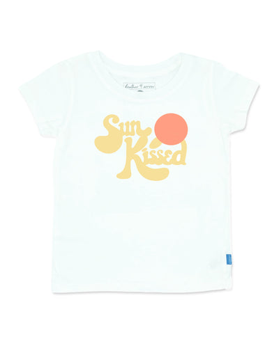 4yrs - Sun Kissed Everyday Tee in White