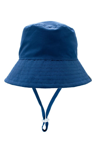 Suns Out Reversible Bucket Hat in Navy