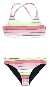 14yrs - Waverly Bikini in Sunset Stripe