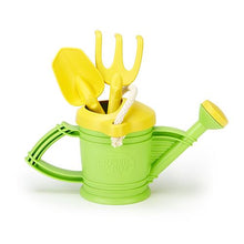 Watering Can with Garden Tools
