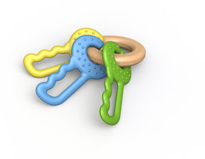 Green Keys - Clutching Toy