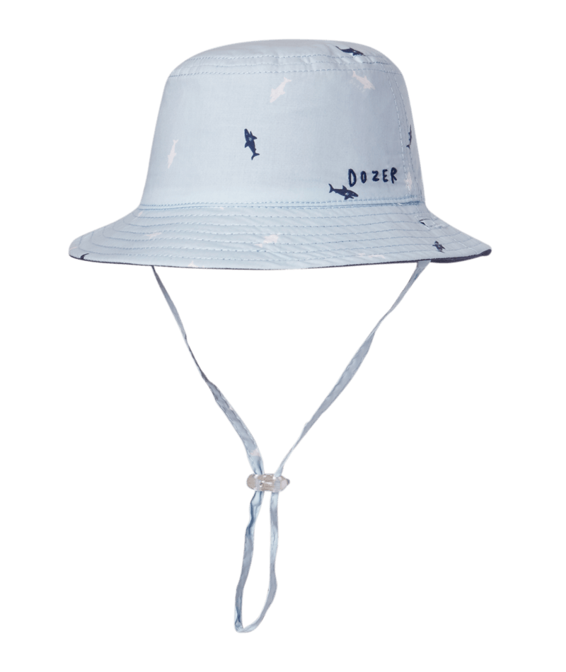 Baby Boy's Reversible Bucket Hat - Deep Sea