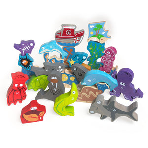 A to Z Puzzle & Playset - Ocean