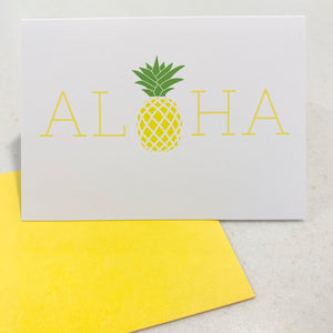 MADE IN HAWAII - Single Notecard with Envelope (16 various prints)
