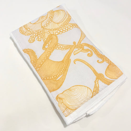 MADE IN HAWAII Burp Cloth - Octopus