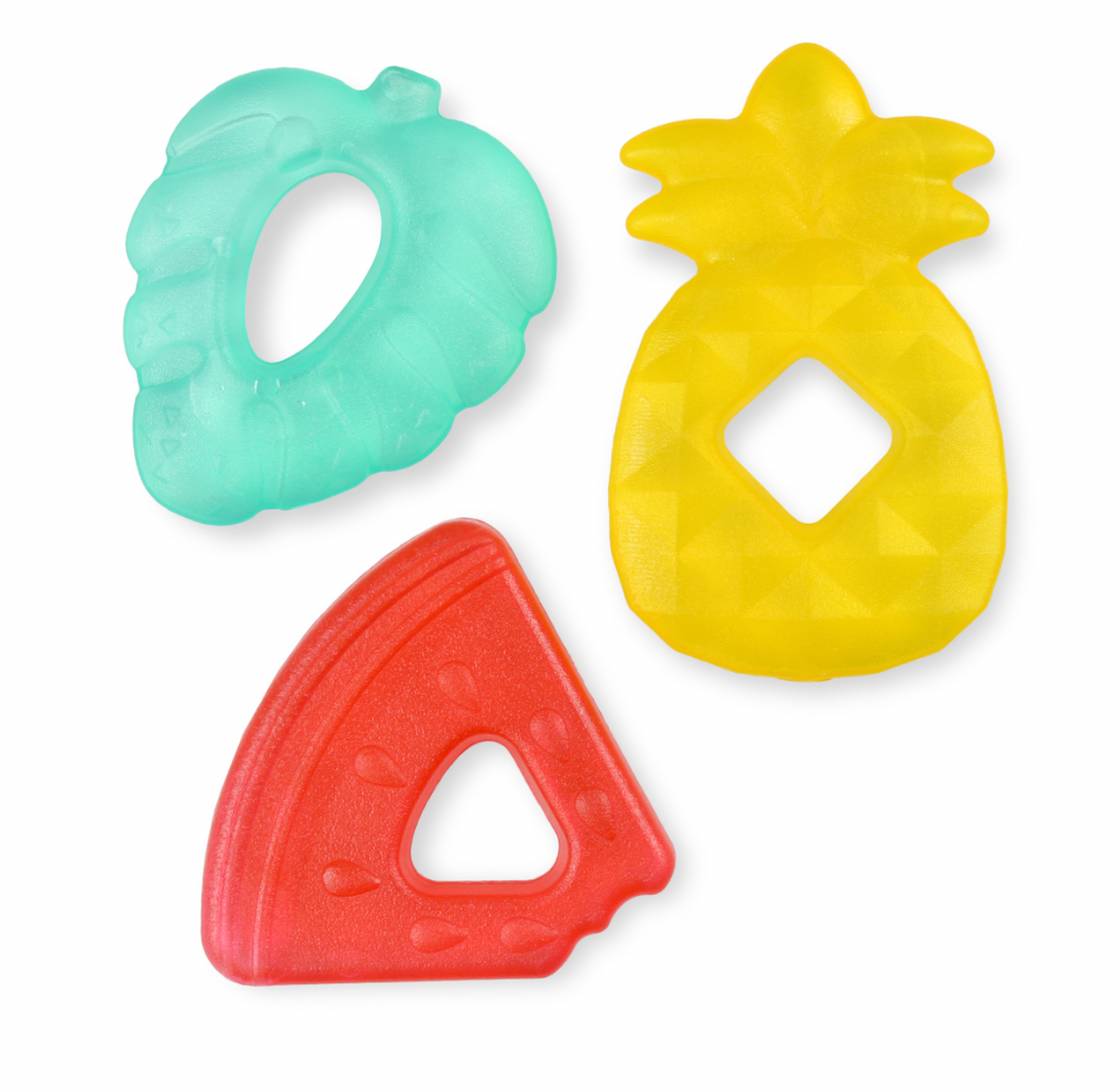 Cutie Coolers™ Tropical Fruit Water Teethers (3-pack)
