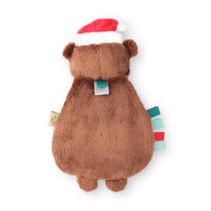 Holiday Lovey Bear Plush + Teether Toy