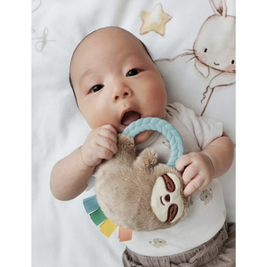 Ritzy Rattle Pal with Teether Sloth