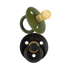 Soother Natural Rubber Pacifier Set (2-pack) - Camo/Midnight