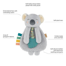 Lovey Koala Plush with Silicone Teether Toy