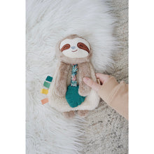 Lovey Sloth Plush with Silicone Teether Toy