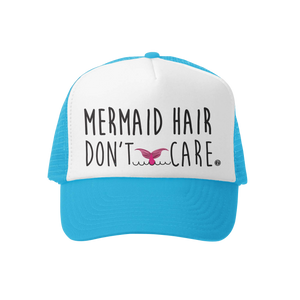 Mermaid Hair Don't Care Trucker Hat (3 Color Variants)