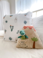 Dino Island Tooth Fairy Pillow with Dino Plushie