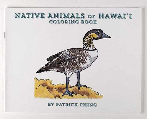 Native Animals of Hawai'i - Hawaiian Educational and Coloring Book