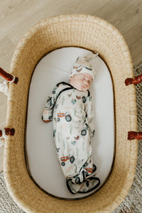 Newborn Knotted Gown - Jo