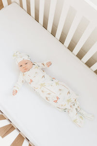Newborn Knotted Gown - Maui