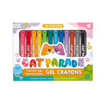 Cat Parade Twist Up Watercolor Gel Crayons