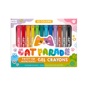 Cat Parade Twist Up Watercolor Gel Crayons