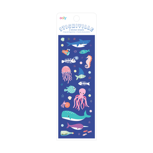 Stickiville Holographic Stickers - Deep Sea