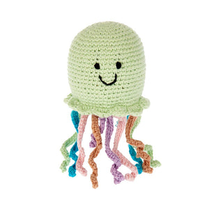 Jellyfish Crochet Rattle Plushie
