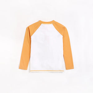 Pineapple Long Sleeve Raglan Rashguard