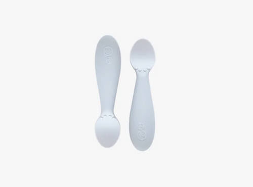 EZPZ Tiny Spoon Twin Pack - Pewter