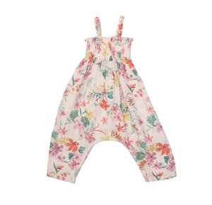 Leilani Floral Smocked Romper