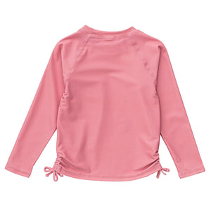 1-2yrs, 11-12yrs - Blush Long Sleeve Rash Top