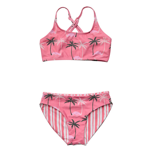 Palm Paradise Sustainable X-Back Bikini