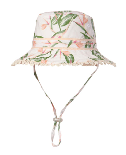 Baby Girl's Reversible Bucket Hat - Sofi