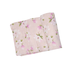 Southern Magnolias Swaddle Blanket