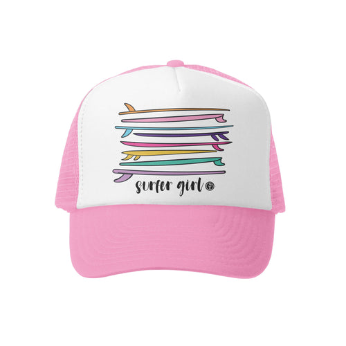 Surfer Girl Trucker Hat (2 Variants)