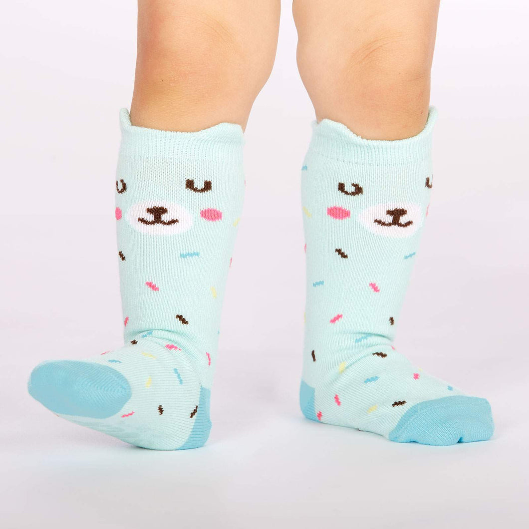 1/2 yrs, 3/6 yrs - Bearly Sprinkled Socks