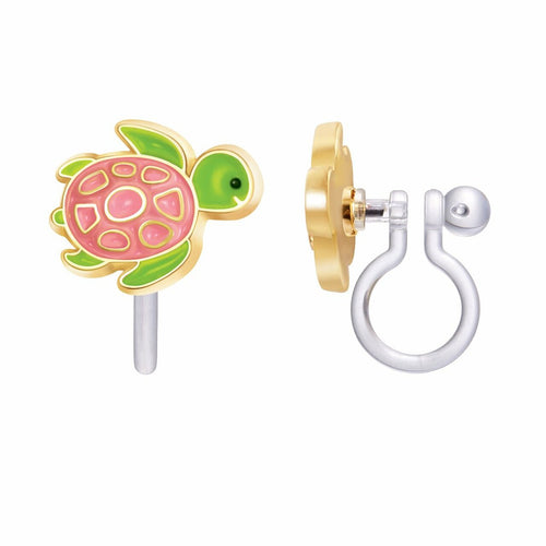 Turtle-y Awesome Clip on Earrings