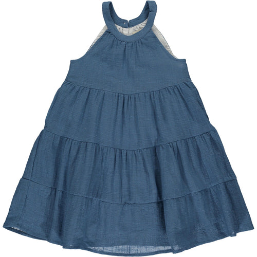 6yrs, 7yrs- Maleia Dress - Blue