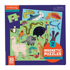 Magnetic Puzzles - Land and Sea