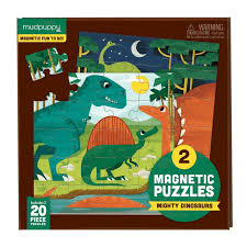 On-The-Go Magnetic Puzzles - Mighty Dinosaurs