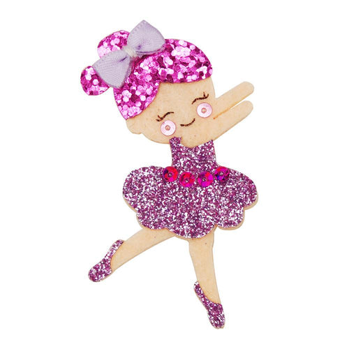 Glitter Ballerina Hairclip
