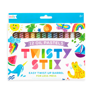 Twisty Stix Oil Pastels - Set of 12