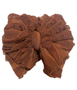 Chestnut Bow Headband