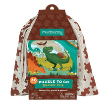 Puzzle To Go Dinosaur Park - 36 pc Puzzle