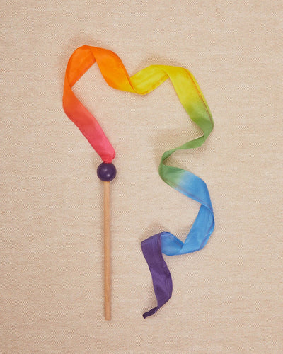 Rainbow Silk Streamer
