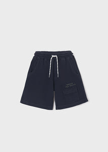 10yrs - Navy Cotton Short