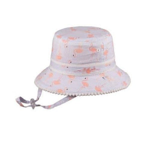 Baby Girl's Reversible Bucket Hat - Camille