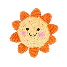 Sun Crochet Rattle Plushie