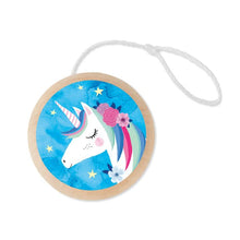Wooden Yo-Yo - Unicorn